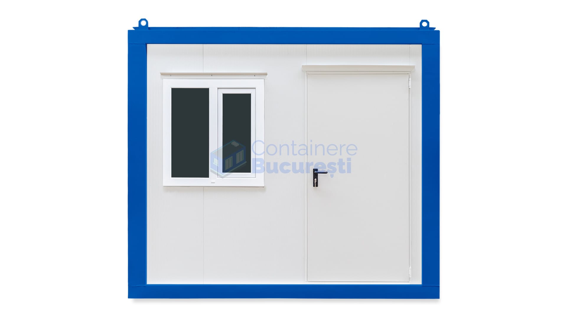container birou bucuresti 3metri albastru