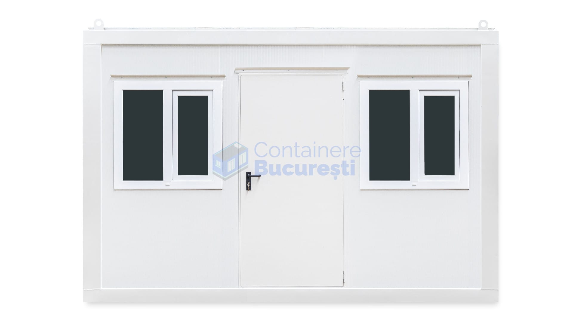 container birou bucuresti 4metri 2geamuri alb