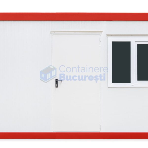 container casa bucuresti 4metri rosu