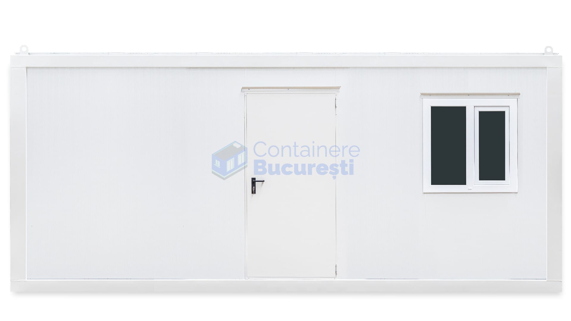 container casa bucuresti 6metri alb