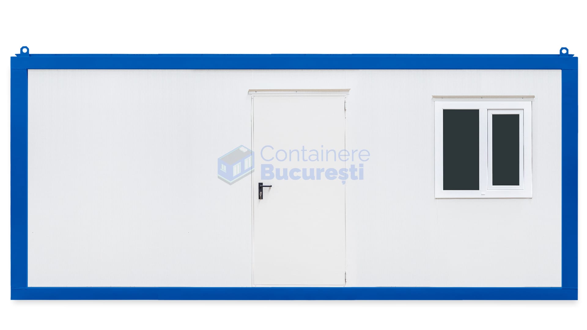 container casa bucuresti 6metri albastru