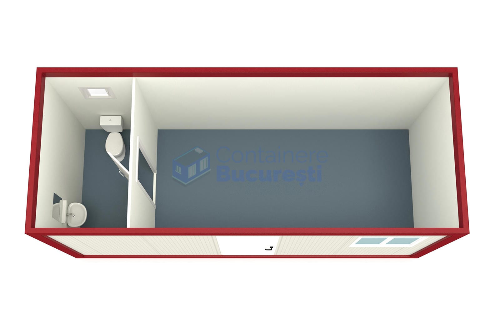 container casa bucuresti 6metri rosu2