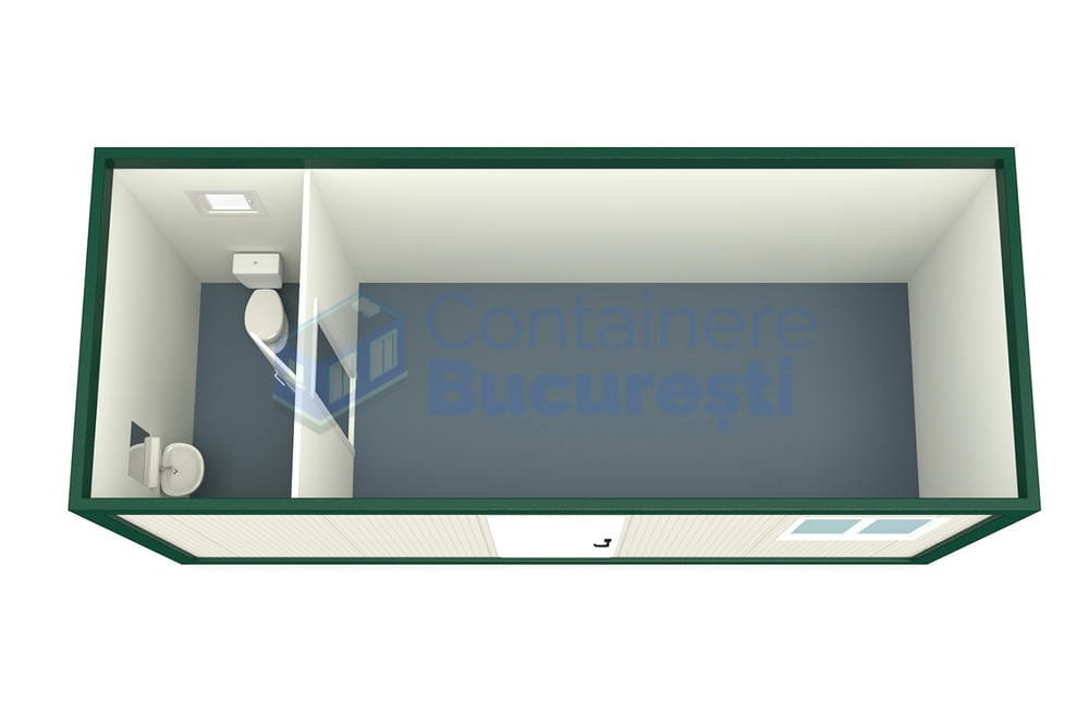 container casa bucuresti 6metri verde2