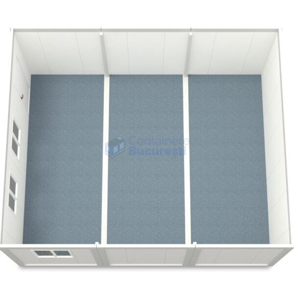 container modular bucuresti 6x7.2m alb2