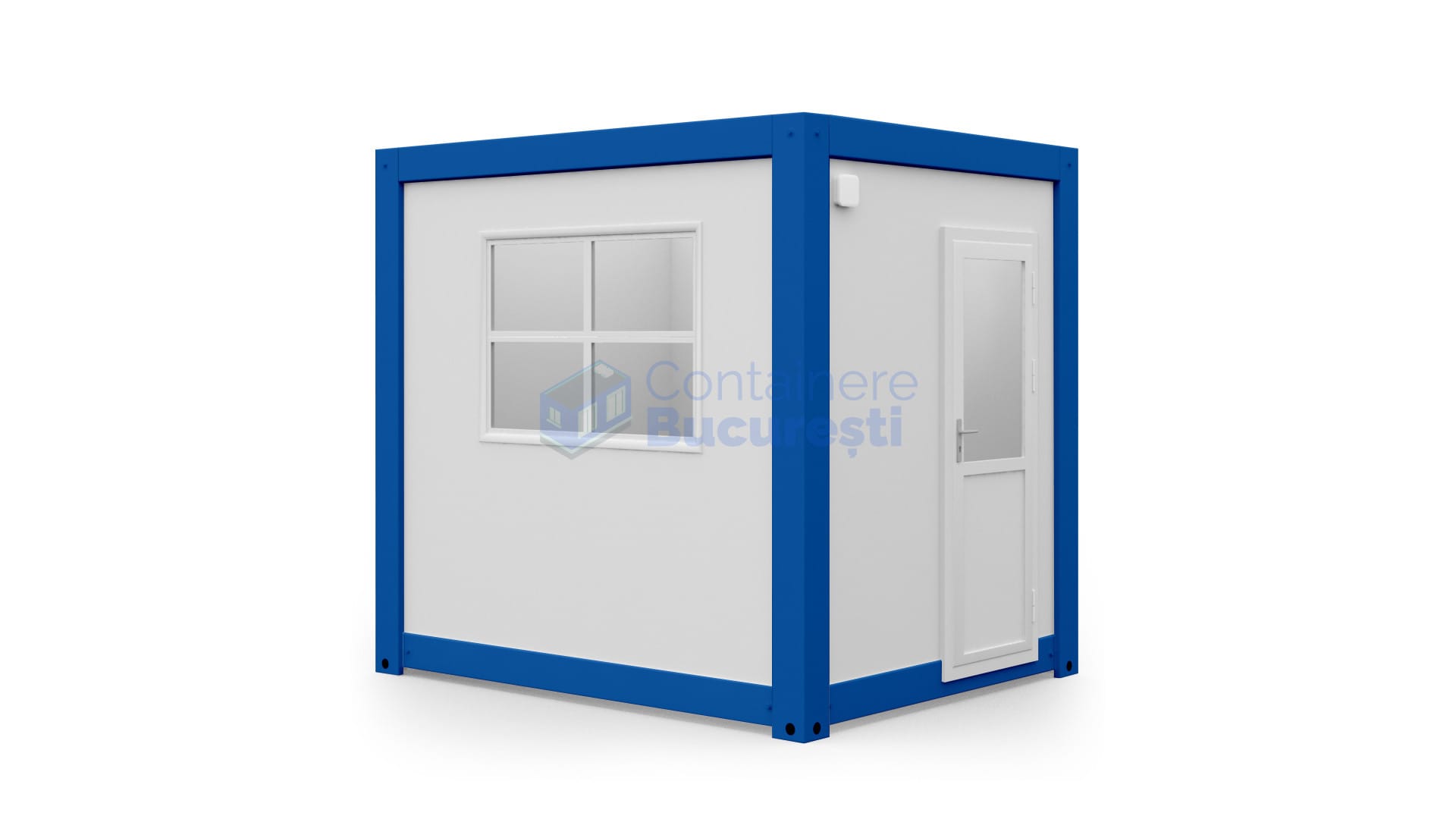 container paza bucuresti model 3 albastru